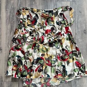 ❌SOLD❌ Floral print ballet wrap skirt